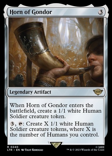 Horn gondor ltr 240 - gondor, nm