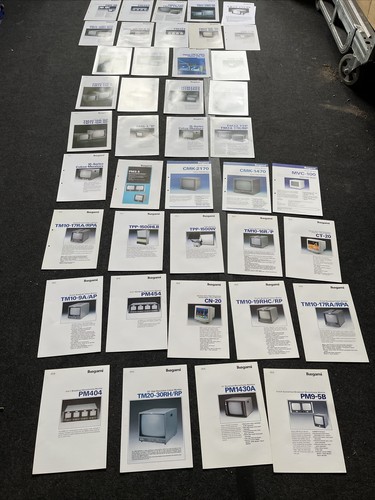Ikegami crt monitore - crt,