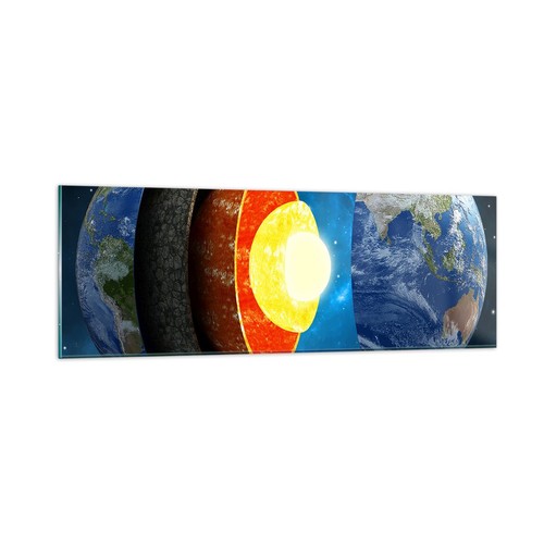 Wandbilder 90x30cm glasbild - wandbilder,