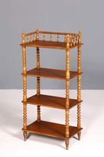 Stilvolle Gründerzeit Etagere Louis Philippe Stil Regal Bücherregal echt Holz