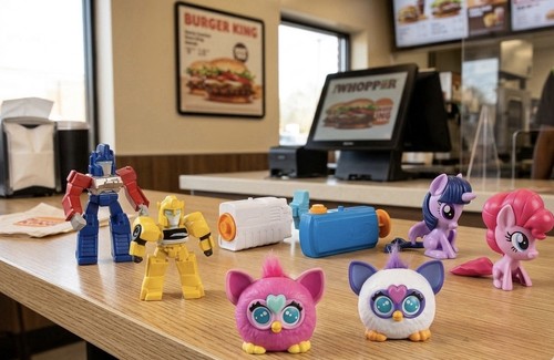 Burger king hasbro - burger, toys