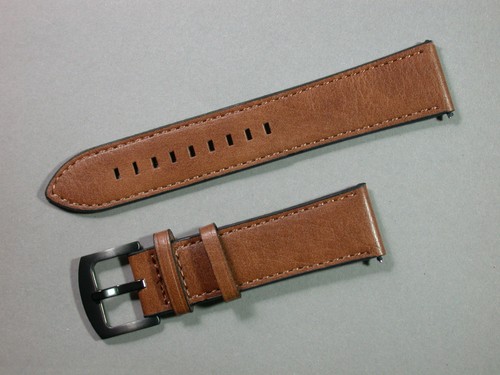 Langes echt leder uhrenarmband - echt,