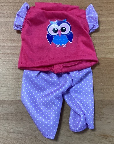Puppen bluse - (€, 8,50/set)