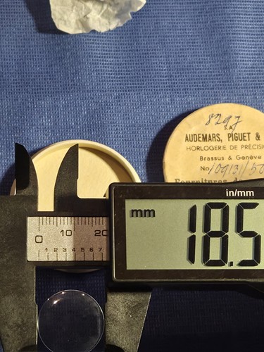 Nos audemars piguet 5mm - nos, 18,5mm