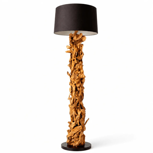 Stehlampe treibholz cleon - treibholz,