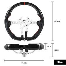 LOSCHEN Echtes Carbonfaser-Lenkrad für BMW M Sport Serie/ Performance Serie M3..