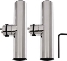 Edelstahl Rutenhalter 2 Stück