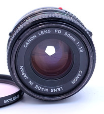 Canon 50mm f1,8 FD Objektiv -