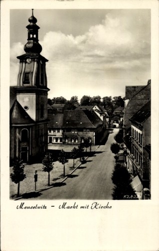 Meuselwitz thüringen - ak,