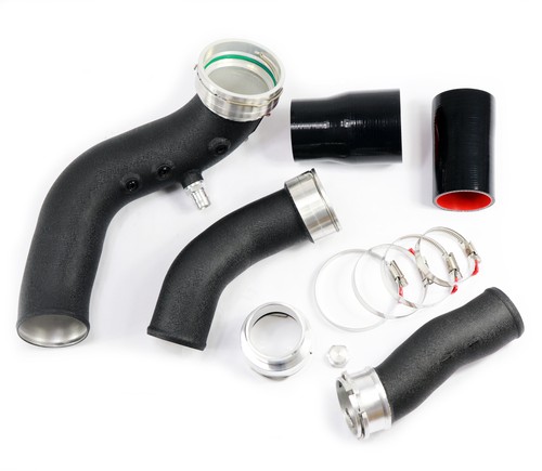 Alu ladedruckrohr set - alu,