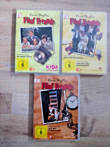 Fünf freunde dvds 5 - (3, dvds,
