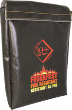 Feuerfeste Dokumenten/Akten Tasche 4,9 l - Brand Feuer Sicher Schutz Fest Box