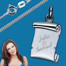 Anhänger Schriftrolle mit