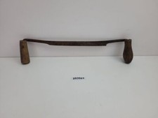 Rindeneisen/-Schaber Holz Metall Werkzeug Werkstatt Zimmermann Tischler #253921
