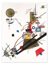 Poster Fröhlicher Aufstieg - Wassily Kandinsky