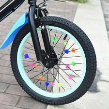36 bunte Fahrradspeichen