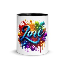 Tasse mit farbiger Innenseite