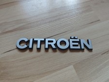 Citroen Schild Auto Typenschild Emblem Heck Car Motorrad Oldtimer Fahrrad Marke