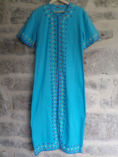 70er vintage boho türkis - 70er,