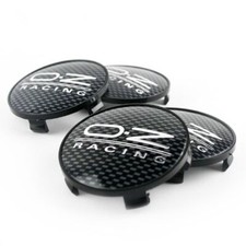 4x 68mm OZ O.Z Auto Schwarz