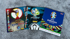 Topps Panini Alben komplett voll WM WC 2002 2006 Euro EM 2024