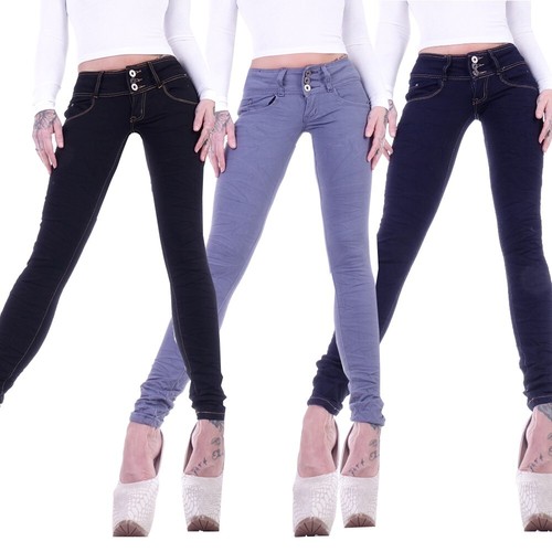 Damen jeans hose slim fit - damen,