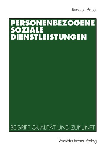 Personenbezogene soziale - personenbezogene,