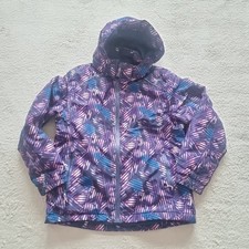 Mädchen 134-140 Ski Winter Jacke blau/lila/rosa Crivit