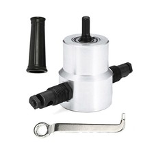 Doppelkopf-Blechschneider, Elektrische Schere, Bohrmaschine zum Schneiden V4539