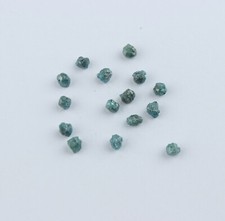 Blau rohdiamant gebohrt roh - 1x,