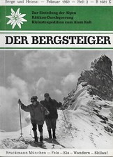 ZEITSCHRIFT  " DER BERGSTEIGER