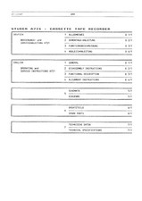 Service Manual-Bedienungsanleitung-Operating für Studer A 721 