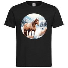 T-Shirt Pferde Reiten Pferd