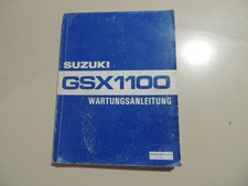 SUZUKI GSX1100 / E / ES / S Katana GSX1000 S Katana Werkstatthandbuch 1980-1984