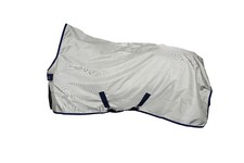 Bucas Power Turnout Light High Neck Regendecke Silver 115-165 Weidedecke