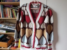 Süße Lola Paltinger,Himmelblau Strickjacke  gr.44 