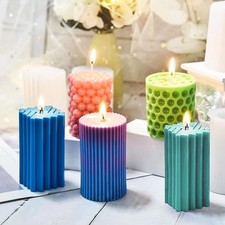 3D Silikonform Kerzenform DIY