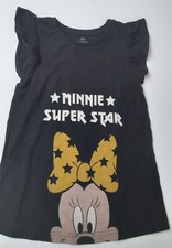 NEXT*Tunika*Mädchen Gr. 116*Tunika*T-Shirt*schwarz*Longshirt*Kleid*Minnie-Maus*