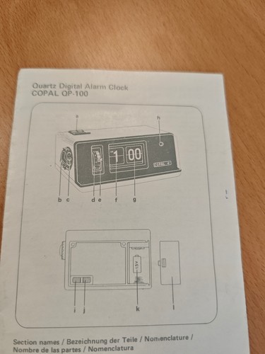 Bedienungsanleitung flip clock - bedienungsanleitung,