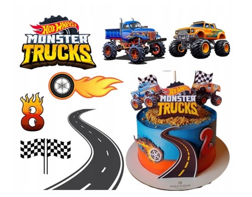 Monster truck große auto - monster,