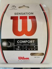 18  Tennissaiten, Wilson Comfort, 12,2m, 1,30mm