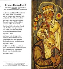 Klappkarte Bruder Konrad -