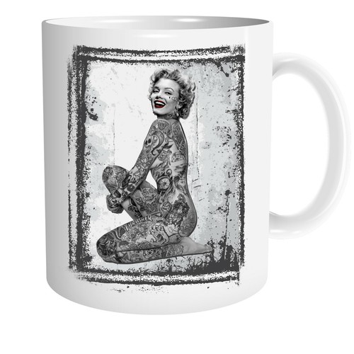 Tattoo marilyn tasse - tasse, |