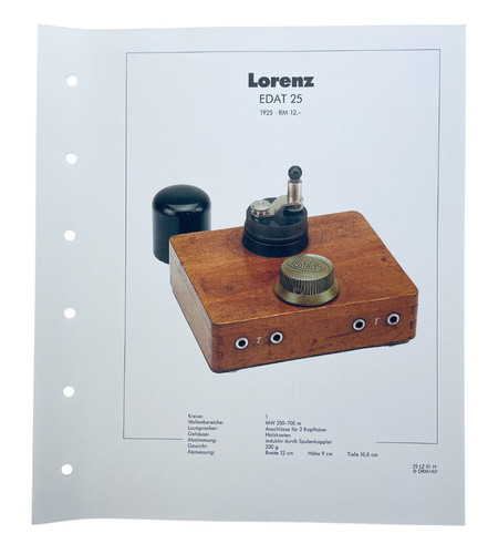 Vintage lorenz edat - edat, 25