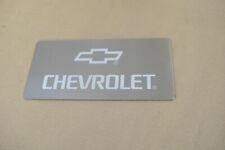 Chevrolet emblem Schriftzug Nummernschild Kennzeichen Werbeschild 29x14 cm Deko 