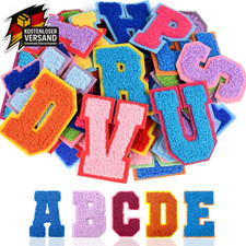 Buchstaben Aufnäher Set für