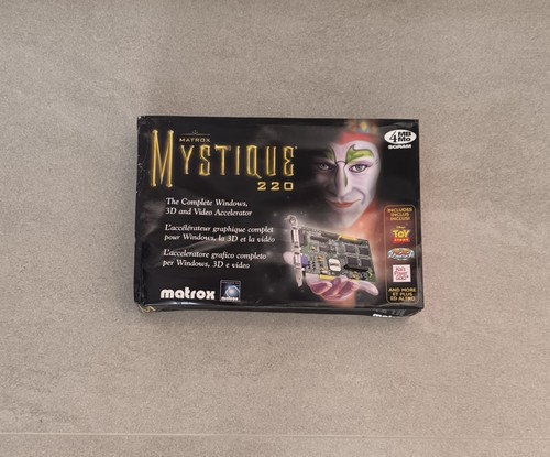 Matrox mystique 220 - 🔴matrox, 4mb