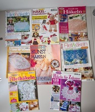 Häkelhefte: Filethäkeln, Kunsthäkeln, Häkeln für Weihnachten...