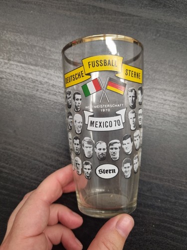Vintage sammelglas 1970 - sammelglas, wm