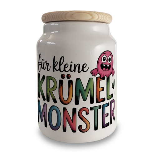 Rosa monster keksdose - monster, für